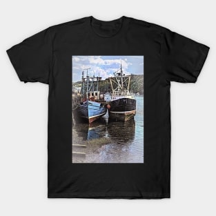 Fishing Boats At Tobermory T-Shirt